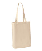 Recycled premium canvas ‘flat base’ shopper - Image 5