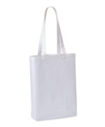 Recycled premium canvas ‘flat base’ shopper - Image 6