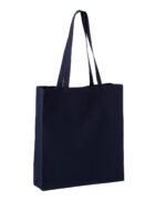 Recycled premium canvas spacious shopper - Image 5