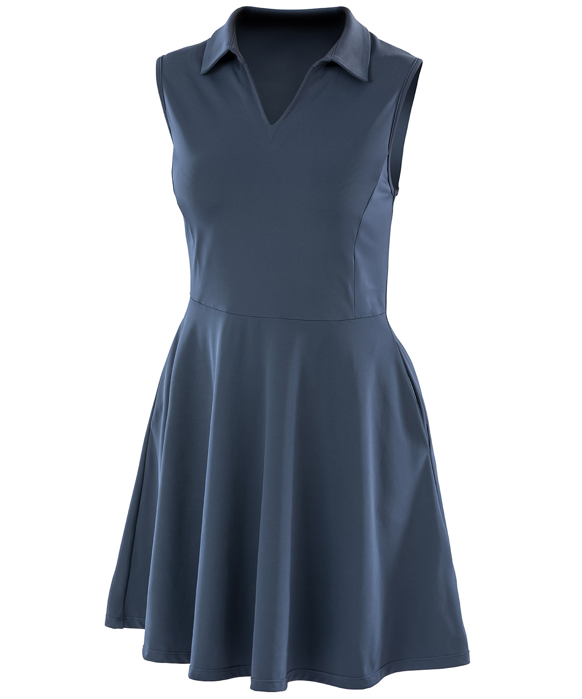 S799F_Navy_FT Spiro recycled women’s fitness dress - Image 1