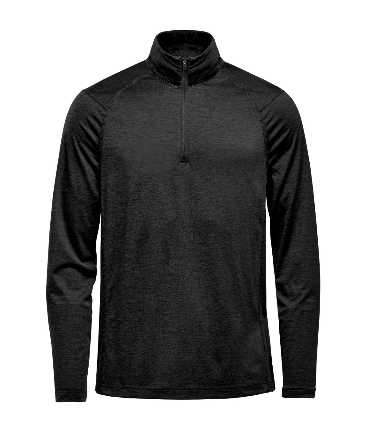 ST082_Black_FT Milano 1/4-zip pullover - Image 1