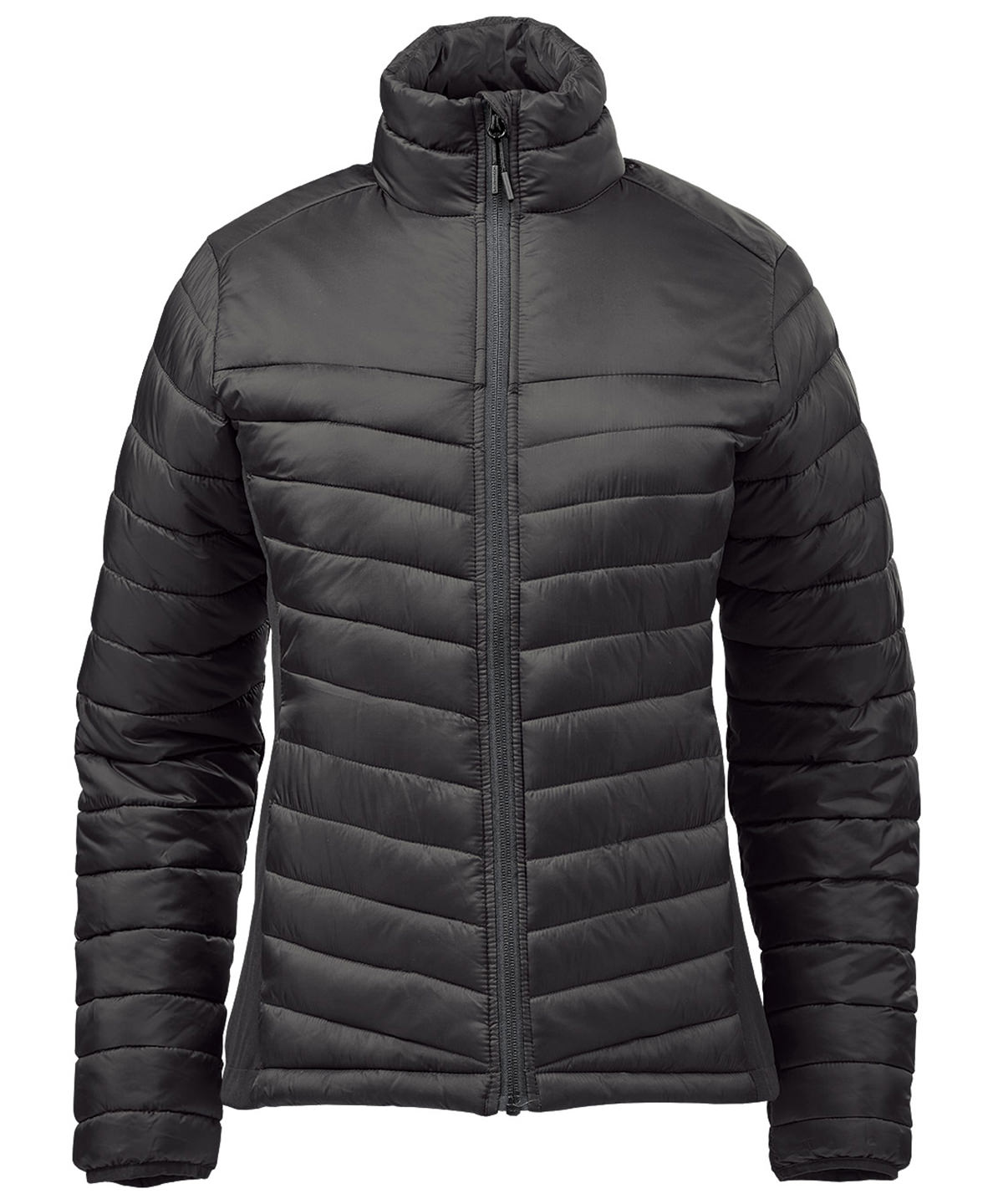 ST226_Black_Granite_FT Women’s Montserrat thermal jacket - Image 1
