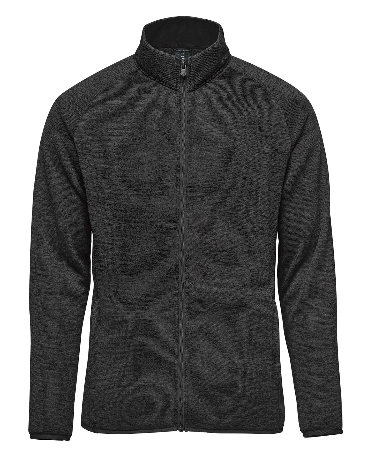 ST250_BlackHeather_FT Yosemite full-zip fleece jacket - Image 1