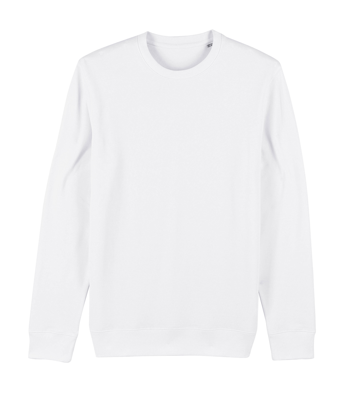 SX003_White_FT Unisex Changer iconic crew neck sweatshirt (STSU823) - Image 1