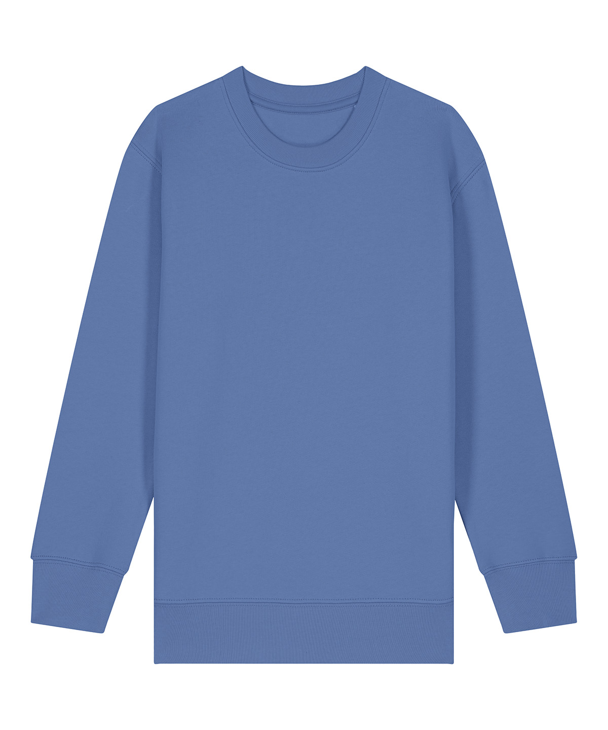 SX704_BrightBlue_FT Kids Mini Changer 2.0 iconic crew neck sweatshirt (STSK181) - Image 1