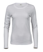 Women’s long sleeve interlock tee (590) - Image 4