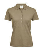 Women’s luxury stretch polo (145) - Image 11