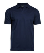 Luxury stretch v-neck polo (1404) - Image 2