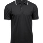 Luxury stripe stretch polo (1407)