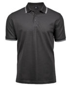 Luxury stripe stretch polo (1407) - Image 2