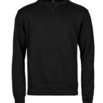 Ribbed interlock crew neck (5504)