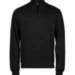 Ribbed interlock half-zip (5506)