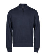 Ribbed interlock half-zip (5506) - Image 3