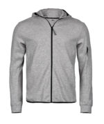 Athletic hooded full-zip sweatshirt (5706) - Image 2