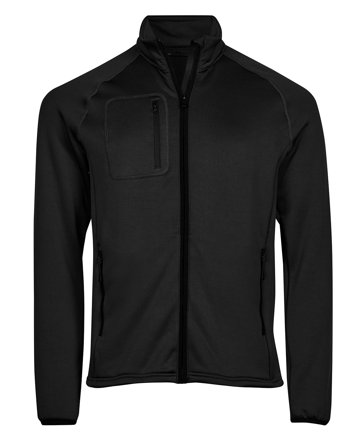 TJ080_Black_FT Stretch fleece (9100) - Image 1