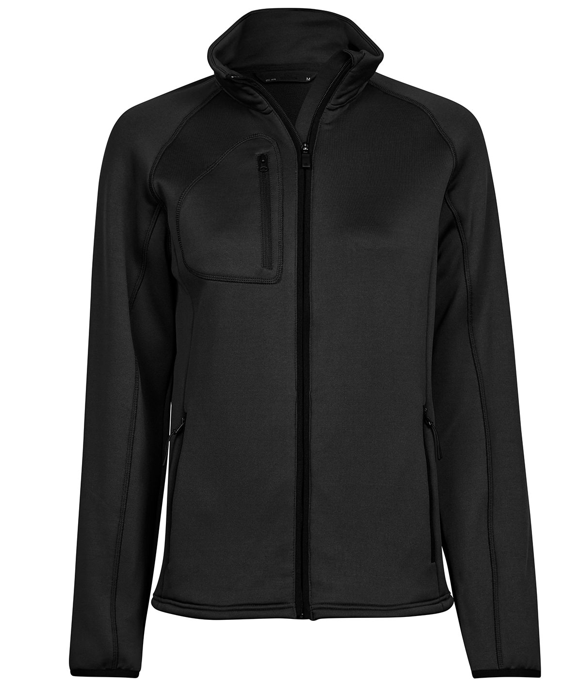 TJ081_Black_FT Women’s stretch fleece (9101) - Image 1