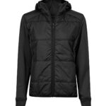 Women’s hybrid-stretch hooded jacket (9113)