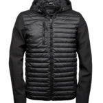 Hooded crossover jacket (9628)