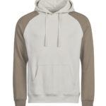 UNLABELED two-tone hooded sweatshirt (5156)