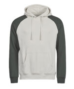 UNLABELED two-tone hooded sweatshirt (5156) - Image 2
