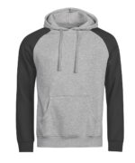 UNLABELED two-tone hooded sweatshirt (5156) - Image 4