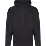 Technical zip-through hoodie