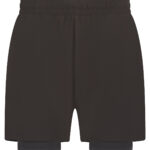 Double-layer sports shorts