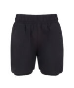 Kids double-layer sports shorts