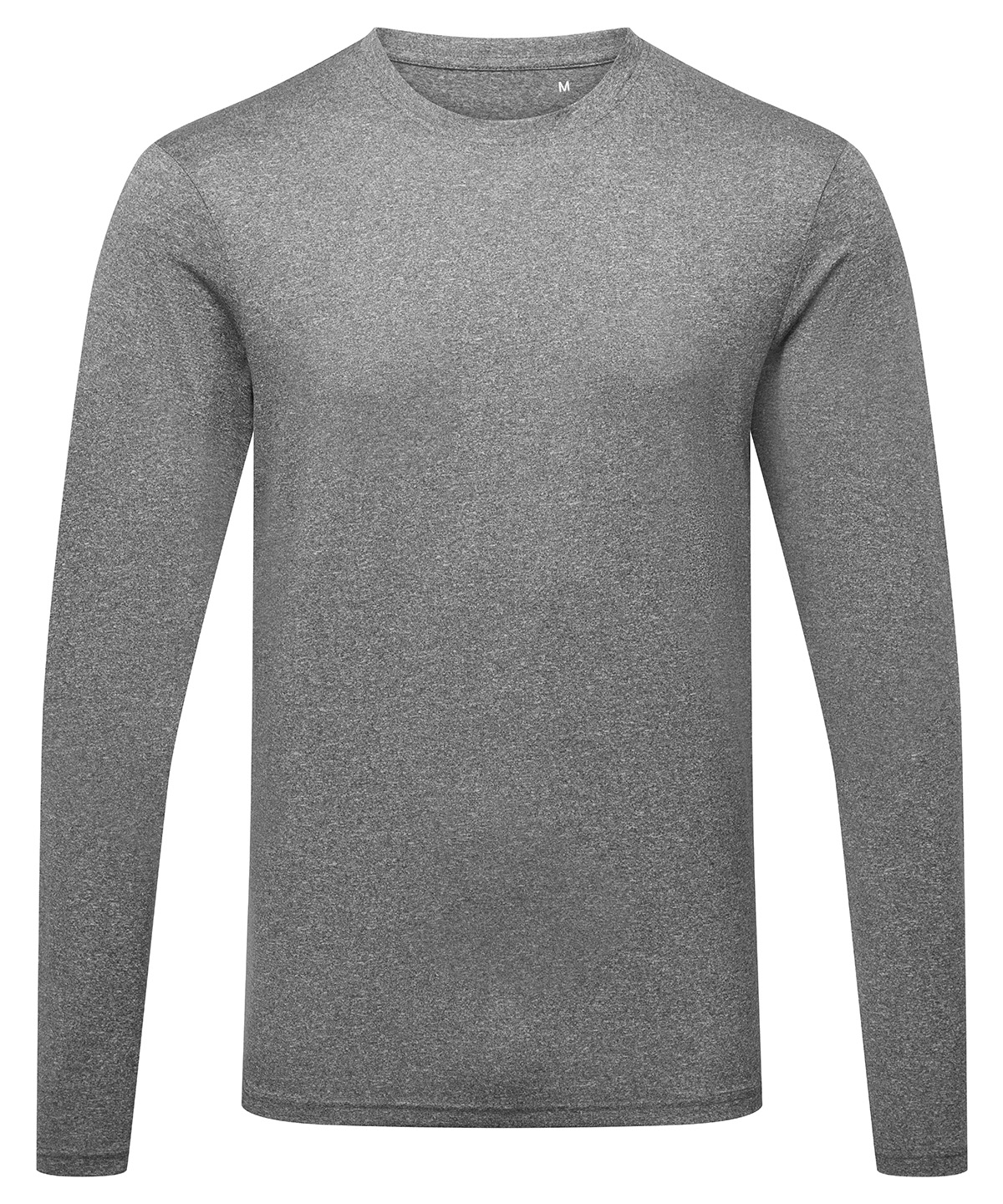 TR050_BlackMelange_FT Men's TriDriĀ® long sleeve performance t-shirt - Image 1