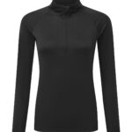 Women's TriDri® long sleeve performance ¼ zip