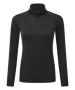 Women's TriDri® long sleeve performance ¼ zip