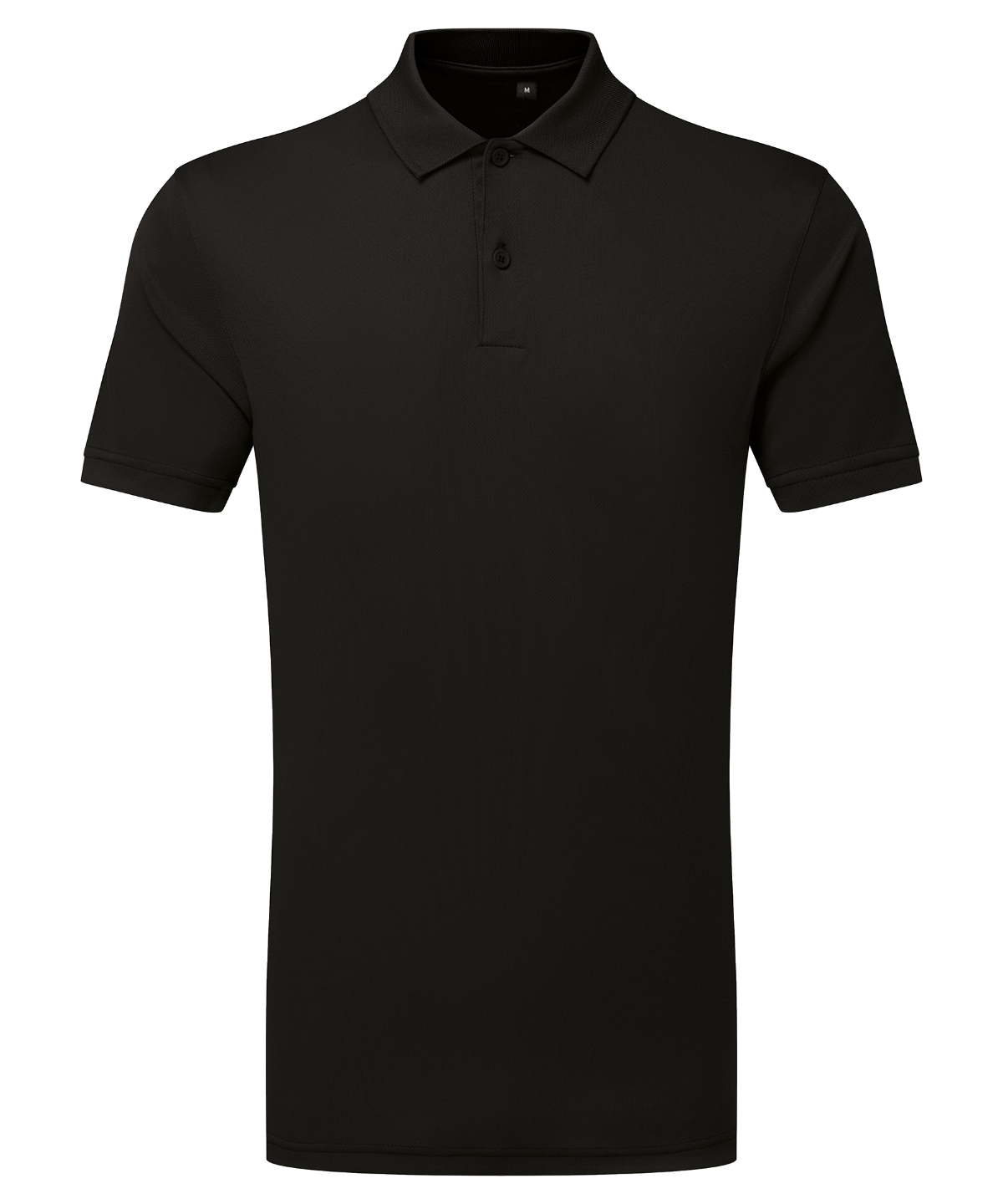TR505_Black_FT TridriĀ® ion-charge panelled polo - Image 1