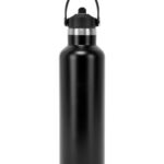Tridri® vacuum sports water bottle with flip up straw