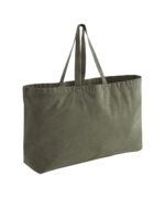 Garment-dyed oversized tote bag - Image 3