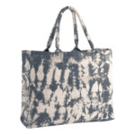 Tie-dye canvas tote bag