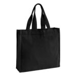 Chevron handle shopper
