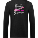 Harlow College Level 1 Beauty Softstyle™ long sleeve t-shirt - Black - GD011