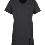 Harlow College Level 2 and 3 Hairdressing Camellia beauty and spa tunic - Black - PR686