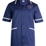 St. Elizabeth’s – NURSING TEAM – UC924 Men's Heavyweight Tunic – Navy ***Non Returnable